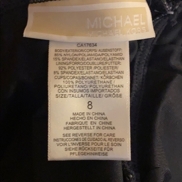 MICHAEL Kors Halter Floral Border Swimsuit - Picture 7 of 7